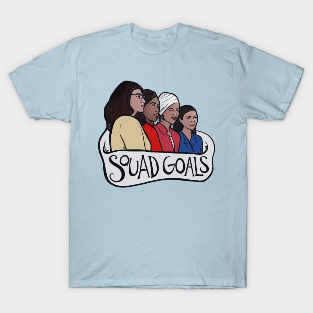 The Squad T-Shirt by bubbsnugg